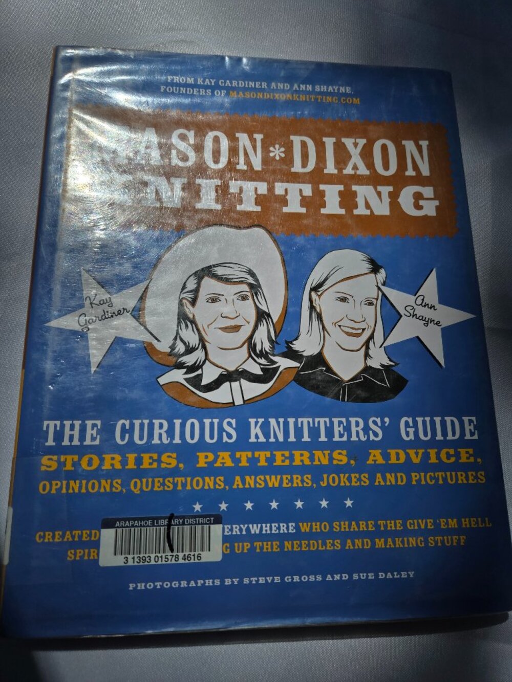 Mason Dixon Knitting Hardcover Book Knit Patterns Craft 1st Edition
